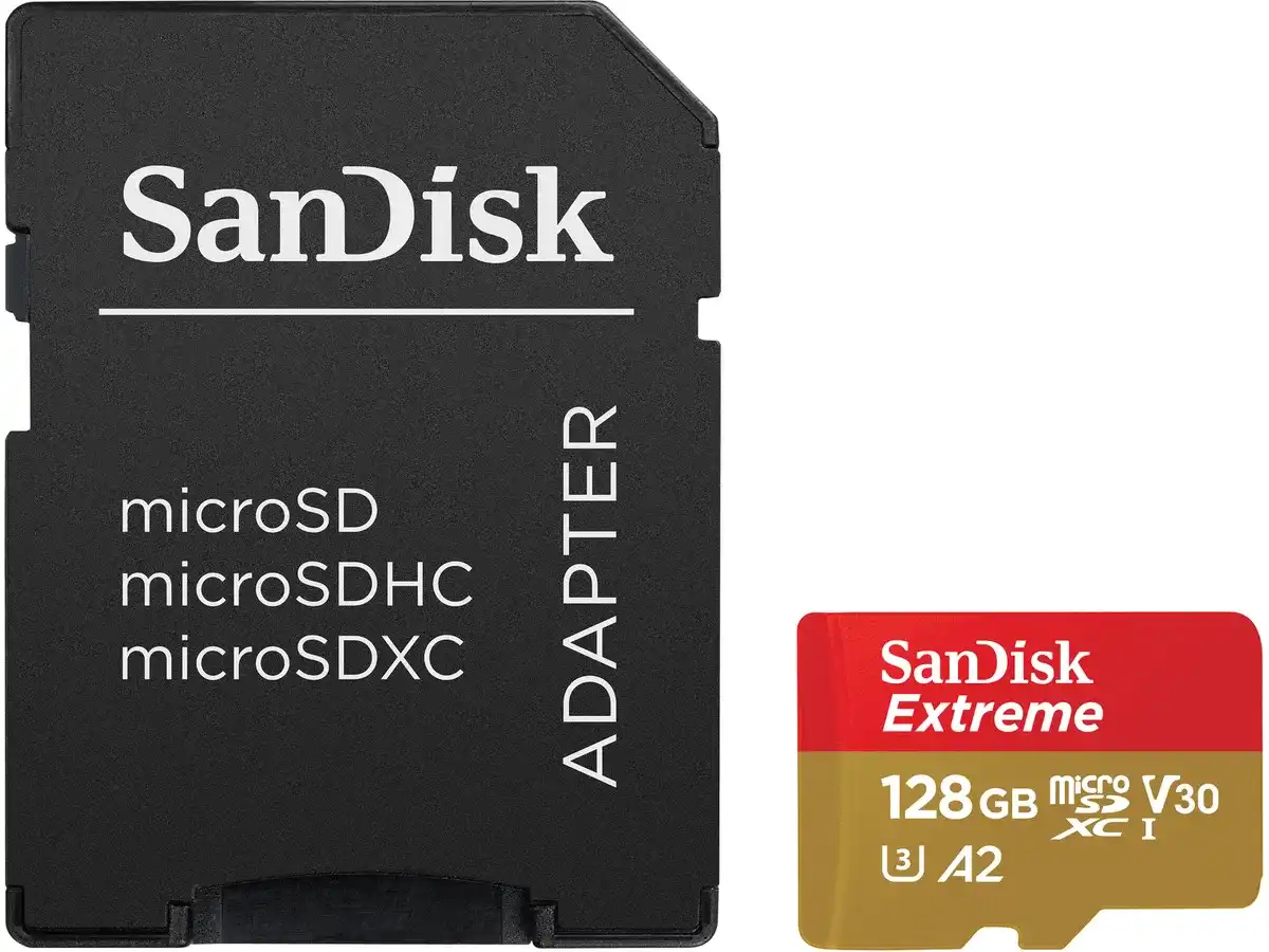 SanDisk Extreme 100MB/s microSDHC 128GB