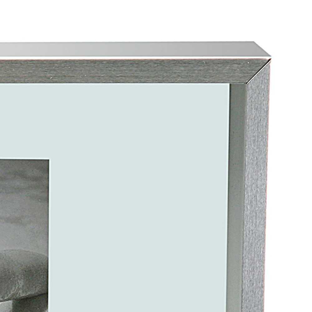 Cadre violet carré, en aluminium