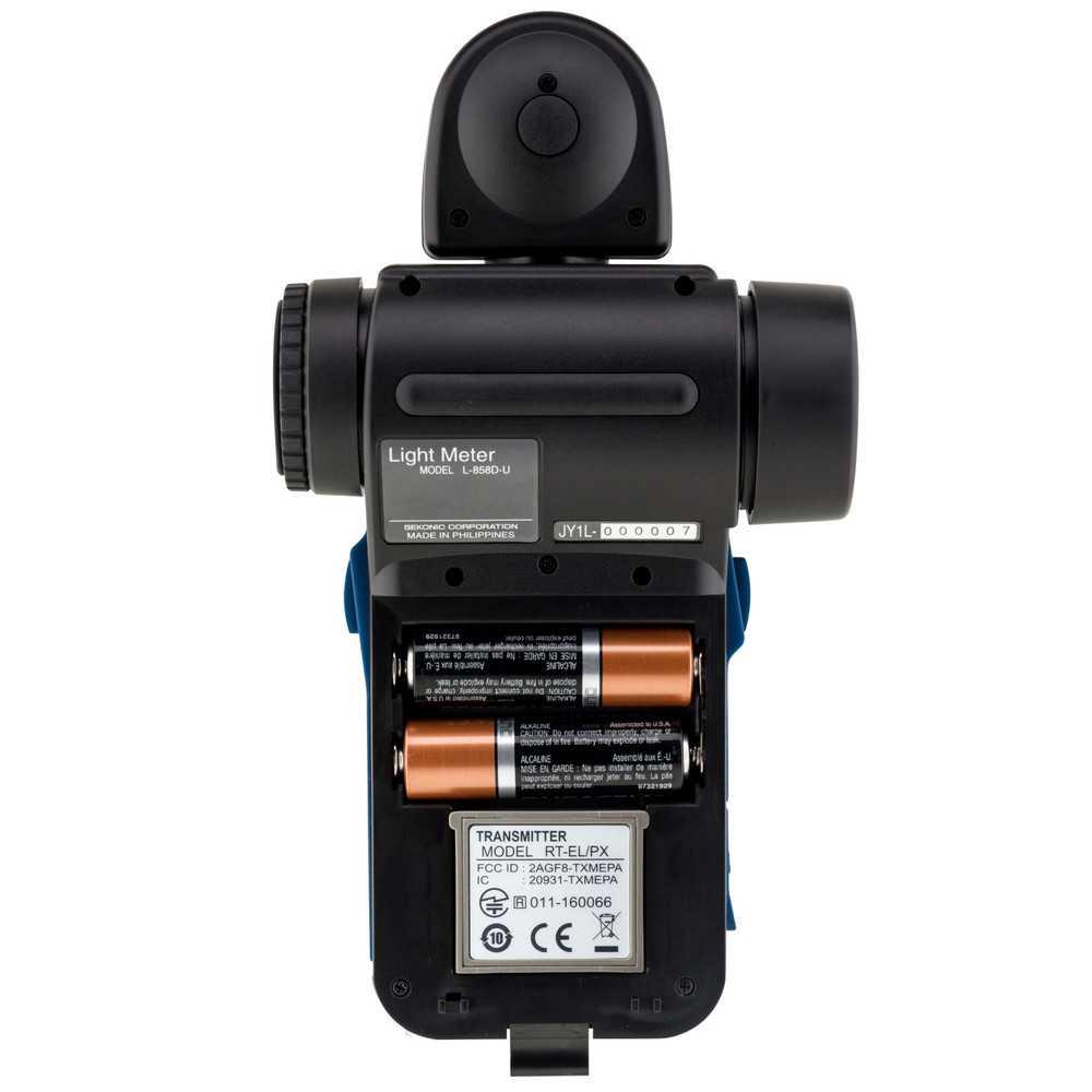 Spectromètre Sekonic Speedmaster L-858D-U avec émetteur PocketWizard