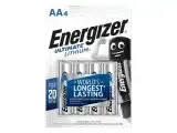 4 piles Energizer AA/L91 Ultimate Lithium