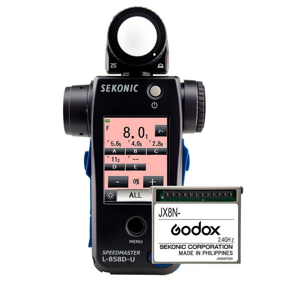 Posemètre Sekonic Speedmaster L-858D-U avec émetteur Godox