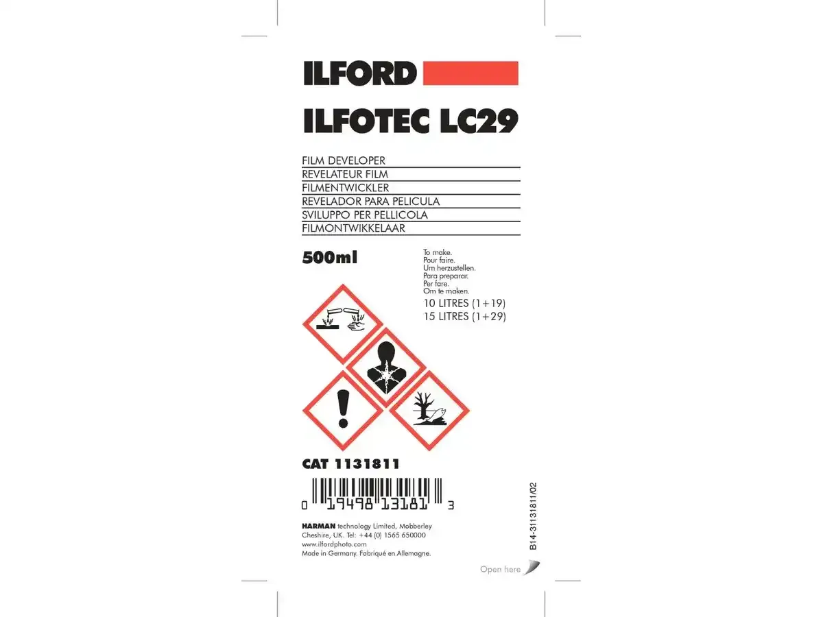 Ilford ILFOTEC LC-29 DEV, 500 ml
