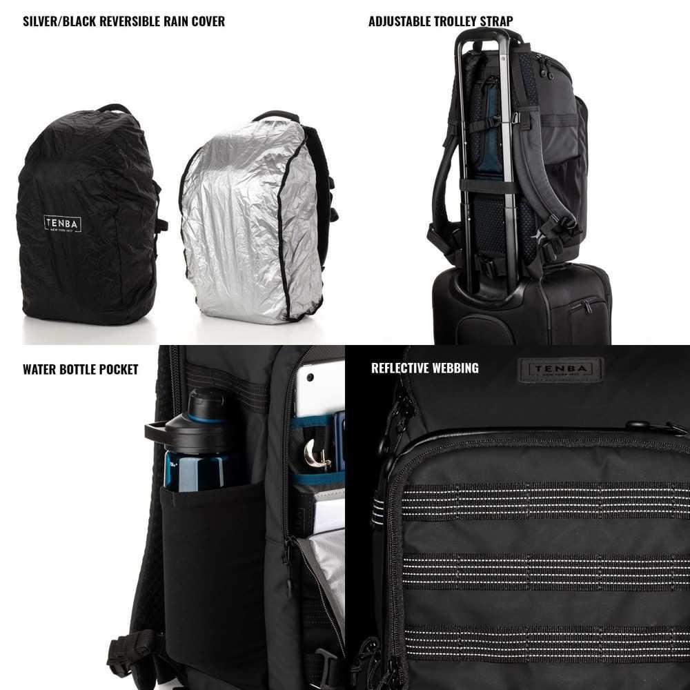 Sac à dos Tenba 16L Black pour matériel photo et drone