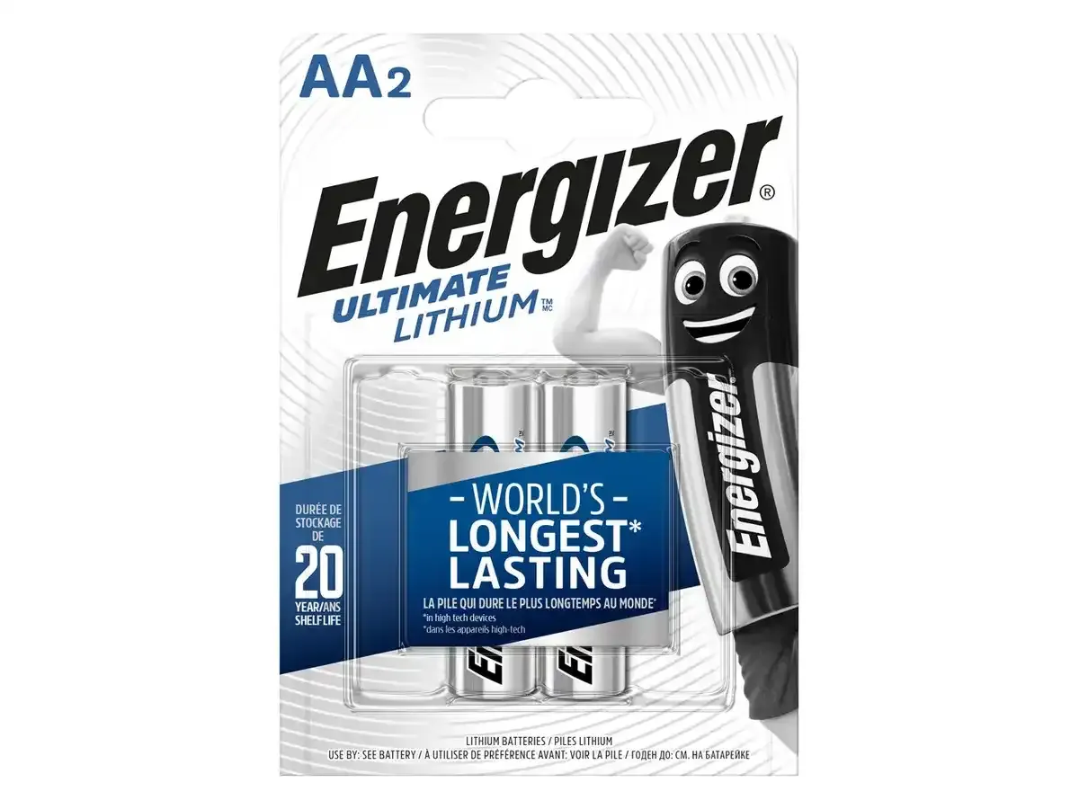 2 piles Energizer AA/L91 Ultimate Lithium