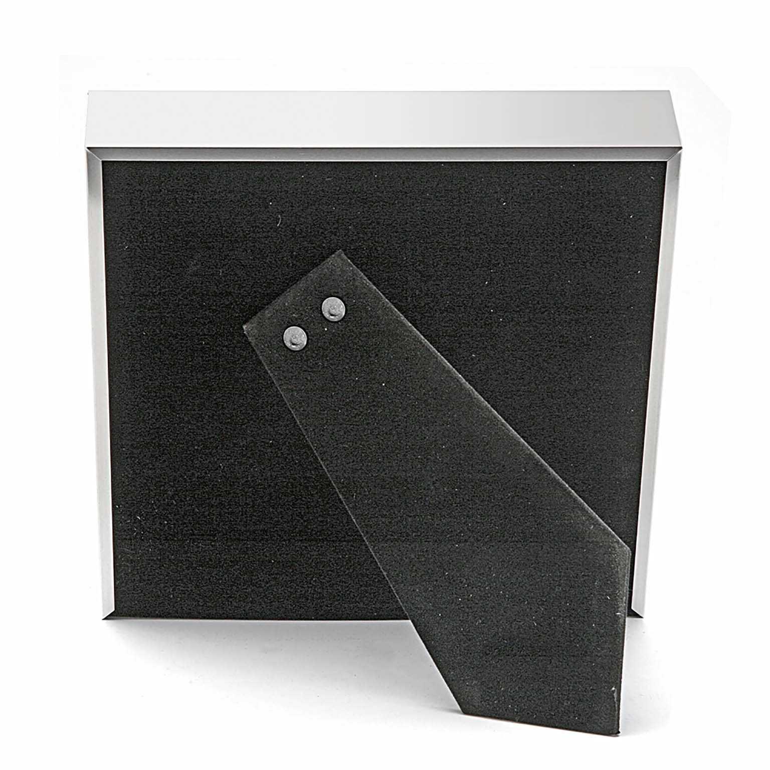 Cadre violet carré, en aluminium