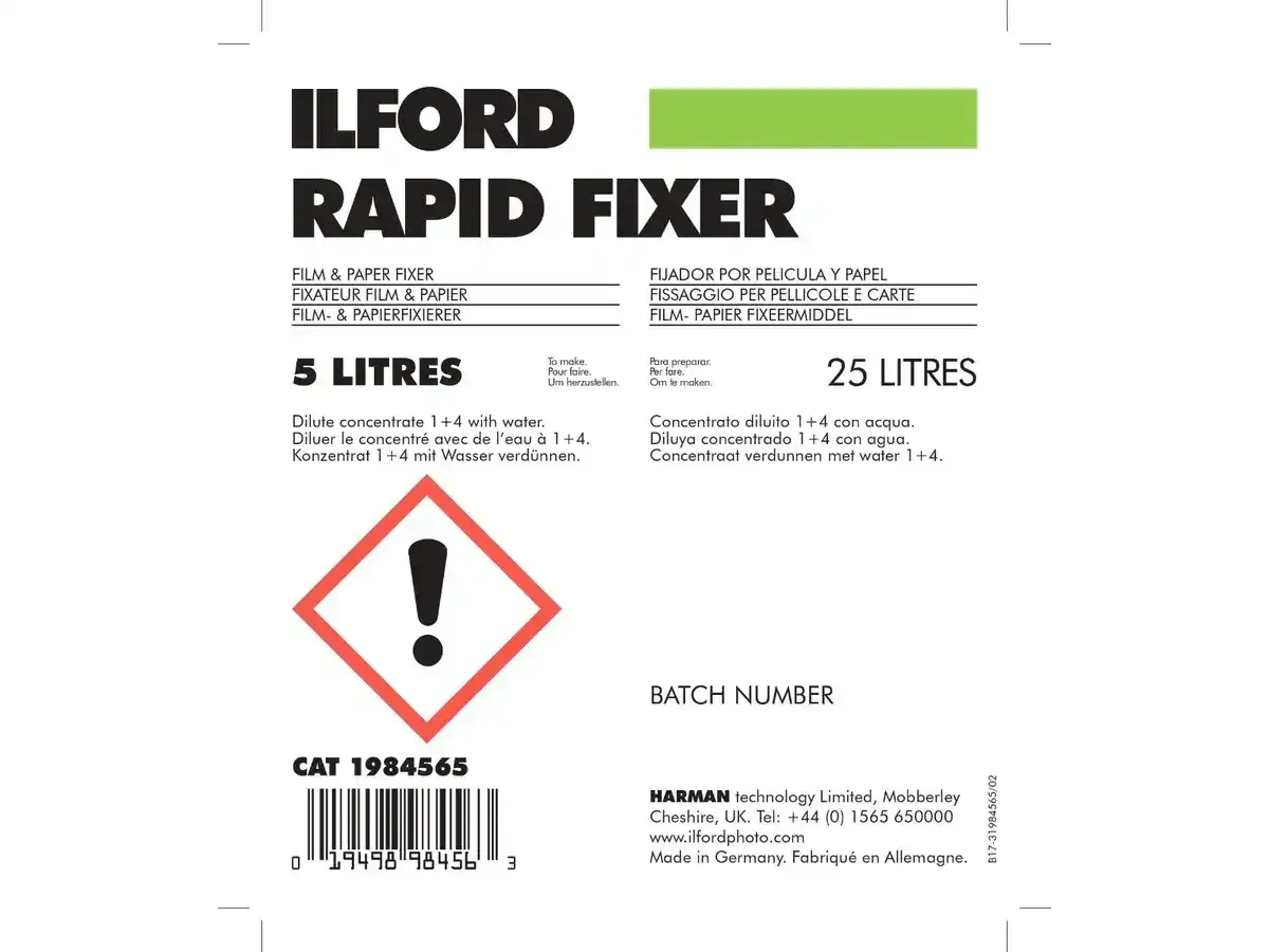 Ilford Rapid Fixer (5l)