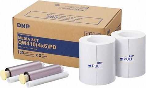Papier photo DNP QW 410, format 4x6 pouces (10x15 cm), Premium