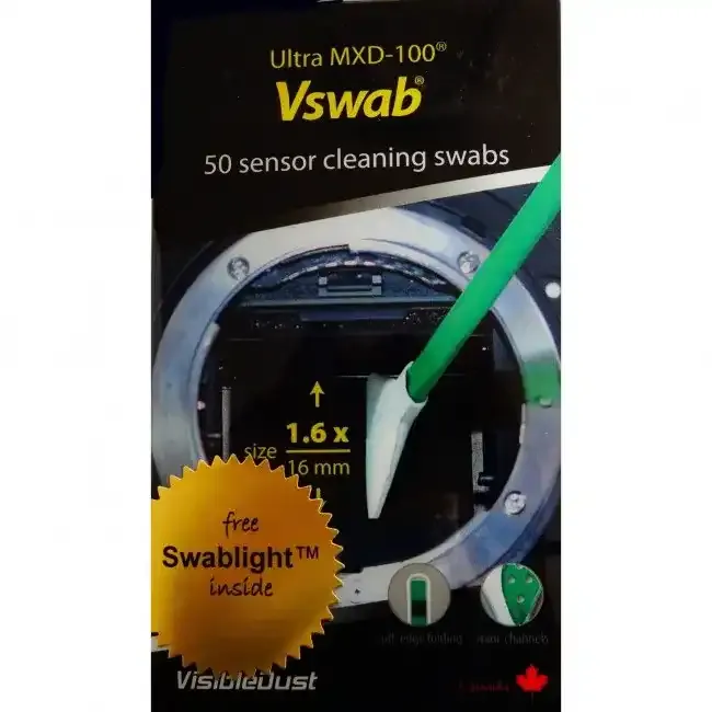 Visible Dust Ultra MXD-100 50x V-Swab 1.0x