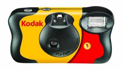 Kodak Fun Saver 27 poses, ISO 800 : Appareil photo jetable : de quoi  s'essayer à la photographie argentique.
