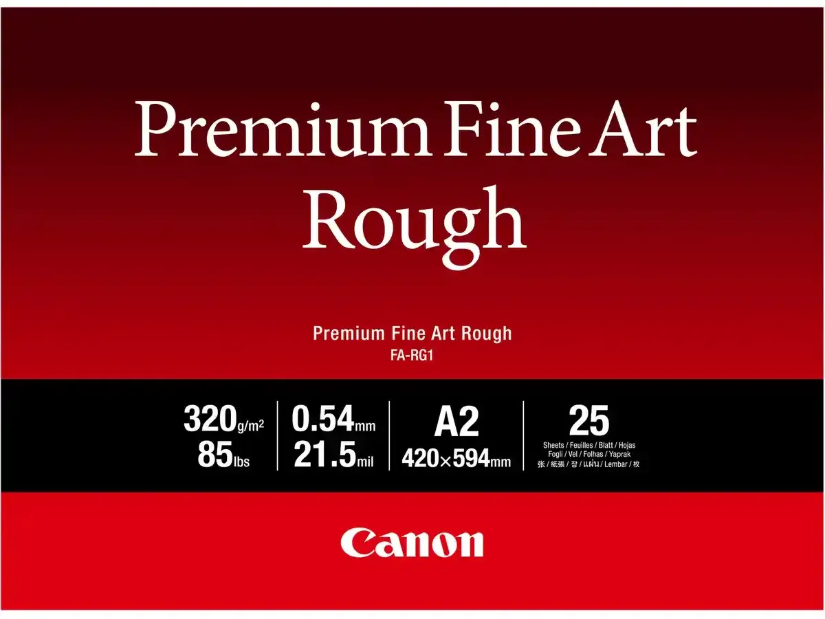 Canon FA-RG1 Fine Art Paper A2, 25x