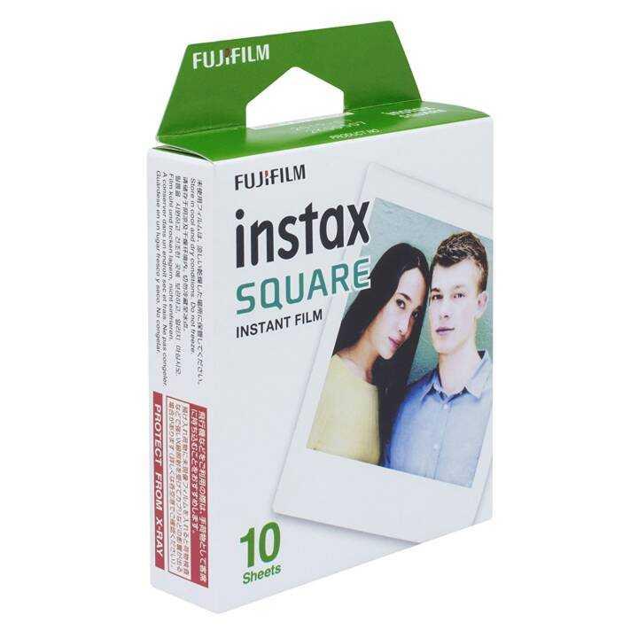 Recharge pour Instax Square : Prévoyez des réserves de cartouche de films