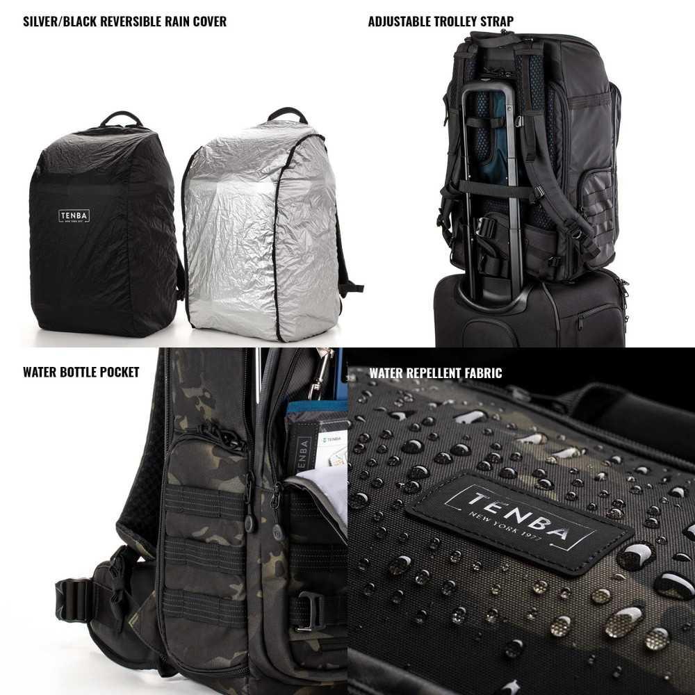 Sac à dos Tenba 32L Multicam pour matériel photo et drone